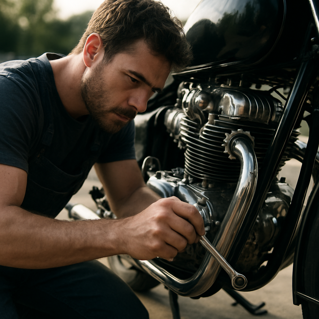 Motorcycle repair