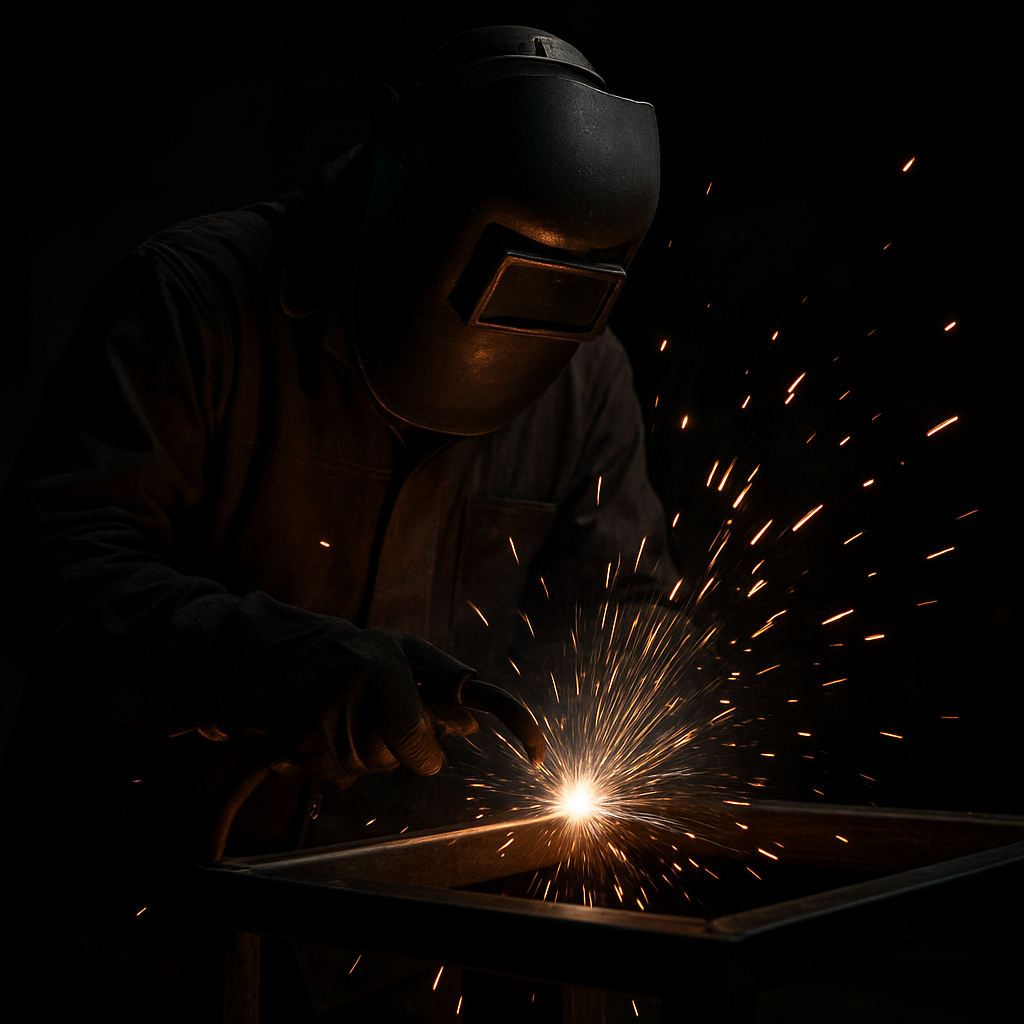 Welding fabrication work