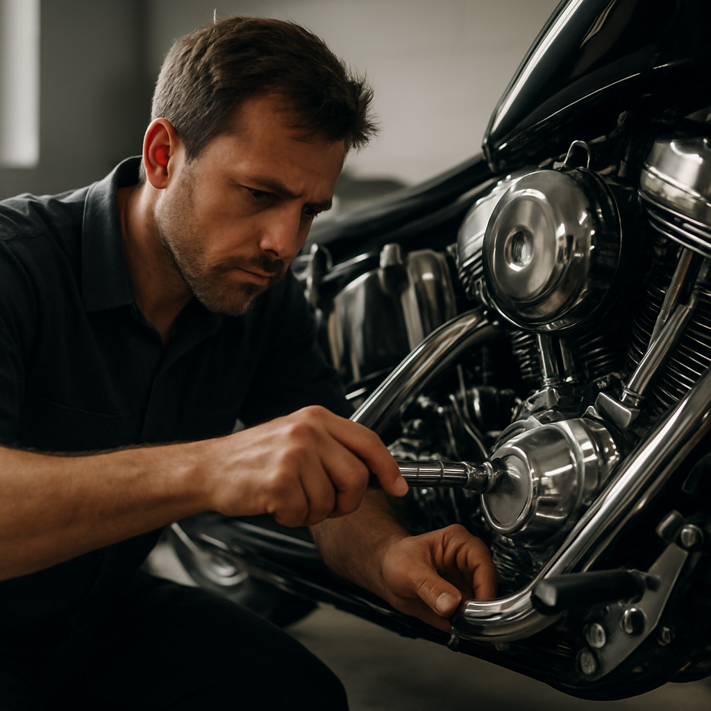 Motorcycles mobile repair service